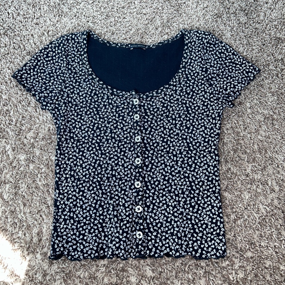 Brandy Melville Floral Top